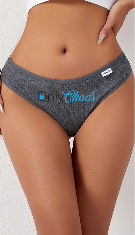 Damen String Tanga Only Chads Design - Only Fans