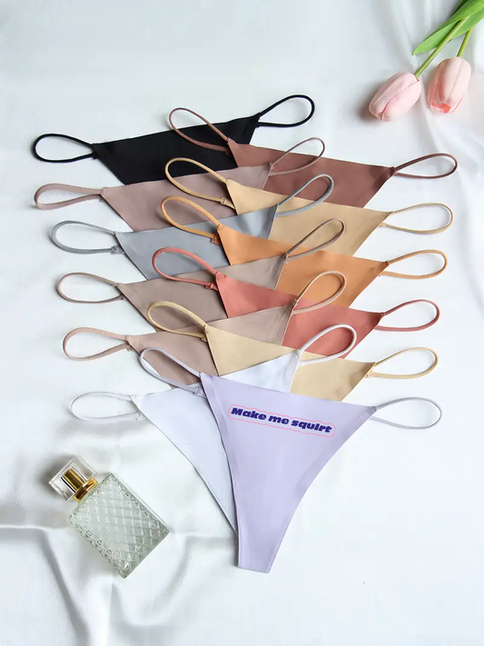 Damen String Tanga make me squirt
