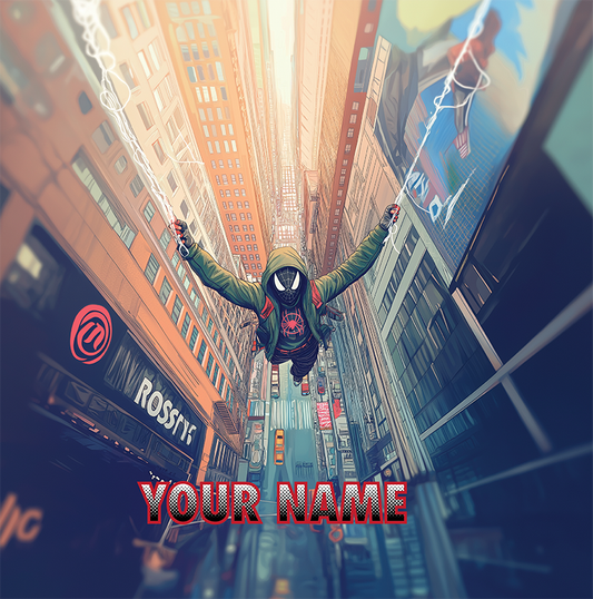 Spiderman Poster personalized - Digital Download
